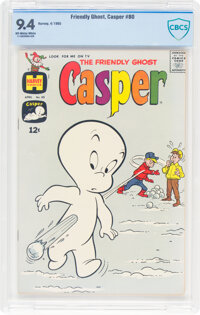 Friendly Ghost Casper #80 (Harvey, 1965) CBCS NM 9.4 Off-white to white pages
