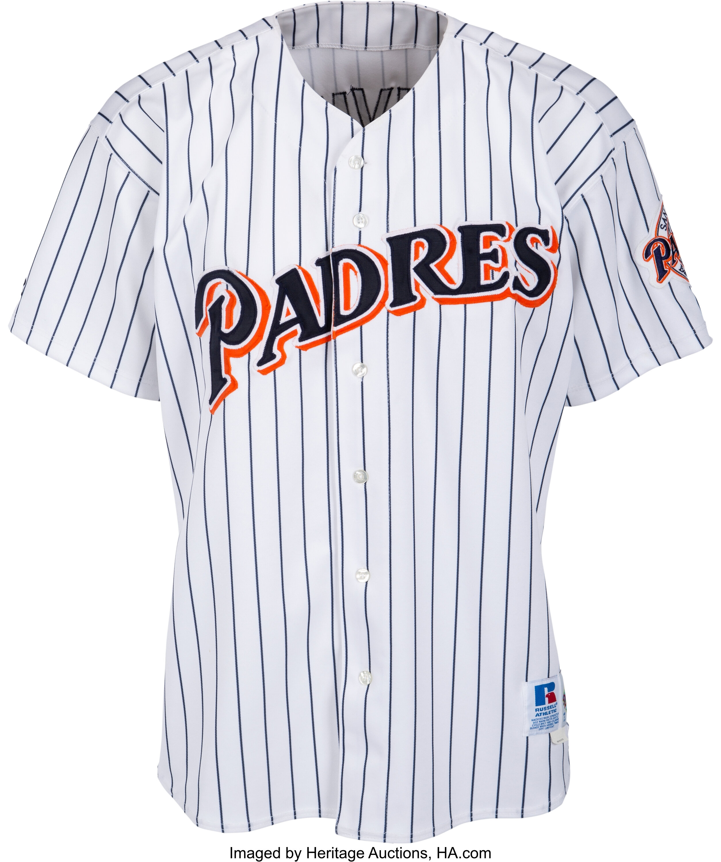 San Diego Padres Jersey worn by Tony Gwynn