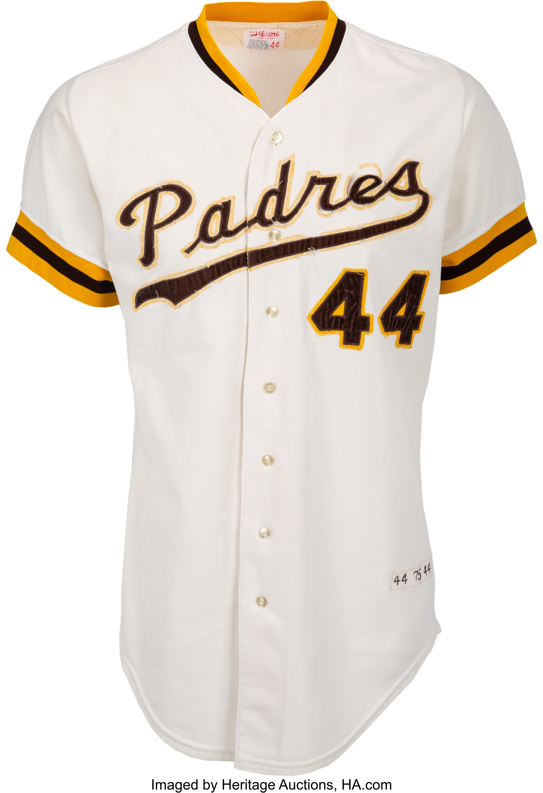 padres game worn jersey