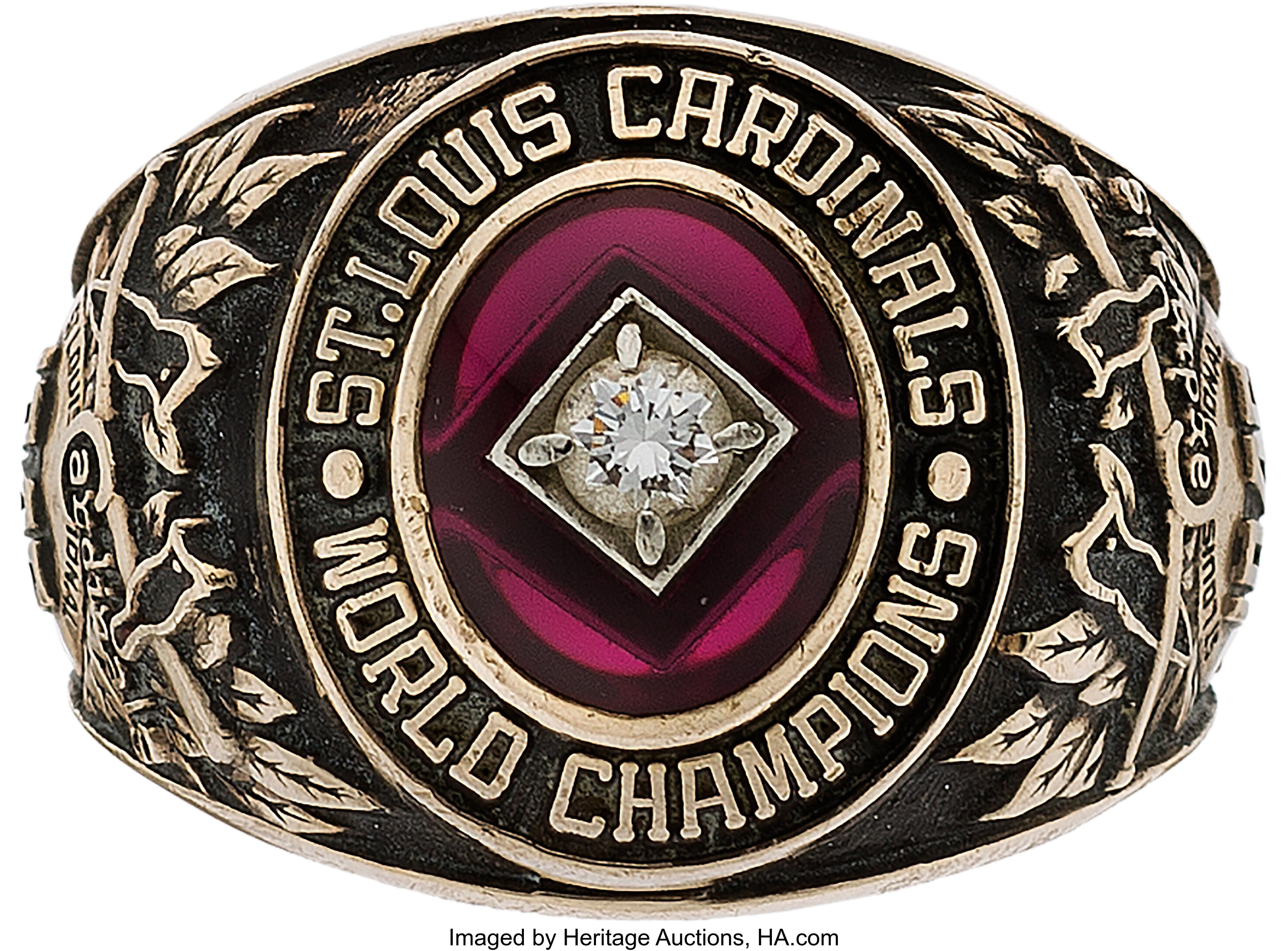 1946 St. Louis Cardinals World Championship Replacement Ring, Lot #56573