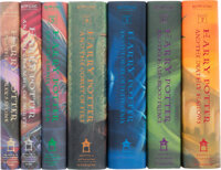 J. K. Rowling. The Harry Potter Books, comprising: Harry Potter and the Sorcerer's Stone. New York: Arthur A. Levine Boo...