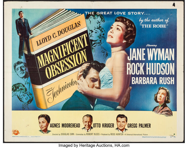 Image result for MAGNIFICENT OBSESSION POSTER