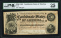 Confederate Notes:1864 Issues, T64 $500 1864 PF-2 Cr. 489 PMG Very Fine 25.. ...