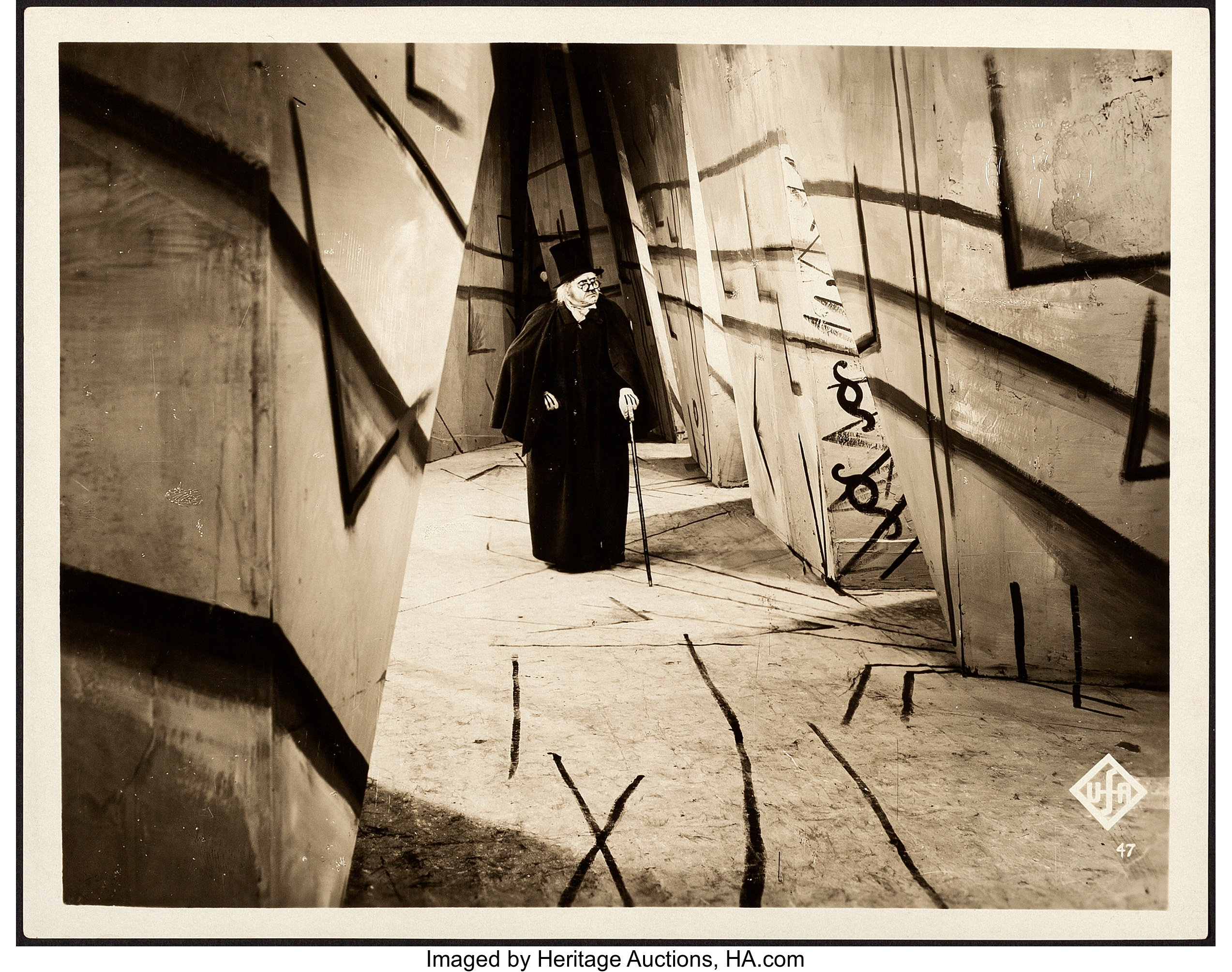 The Cabinet Of Dr Caligari Ufa 1919 Very Fine Near Mint