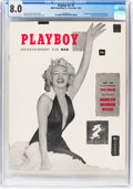 Magazines:Miscellaneous, Playboy #1 (HMH Publishing, 1953) CGC VF 8.0 Off-white to white
pages....
