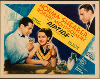 Riptide (MGM, 1934). Near Mint+. CGC Graded Title Lobby Card (11" X 14")