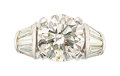 Estate Jewelry:Rings, Diamond, Platinum Ring. ...