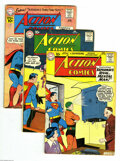 Silver Age (1956-1969):Superhero, Action Comics Group (DC, 1961-62) Condition: Average GD/VG. This
group includes #272, 273, 274 (Lois Lane as "Superwoman"), ...
(Total: 13 Comic Books Item)