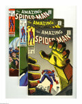 Silver Age (1956-1969):Superhero, The Amazing Spider-Man Group (Marvel, 1968-71) Condition: Average
FN/VF. This group consists of nine comics: #67, 69, 80-82,...
(Total: 9 Comic Books Item)