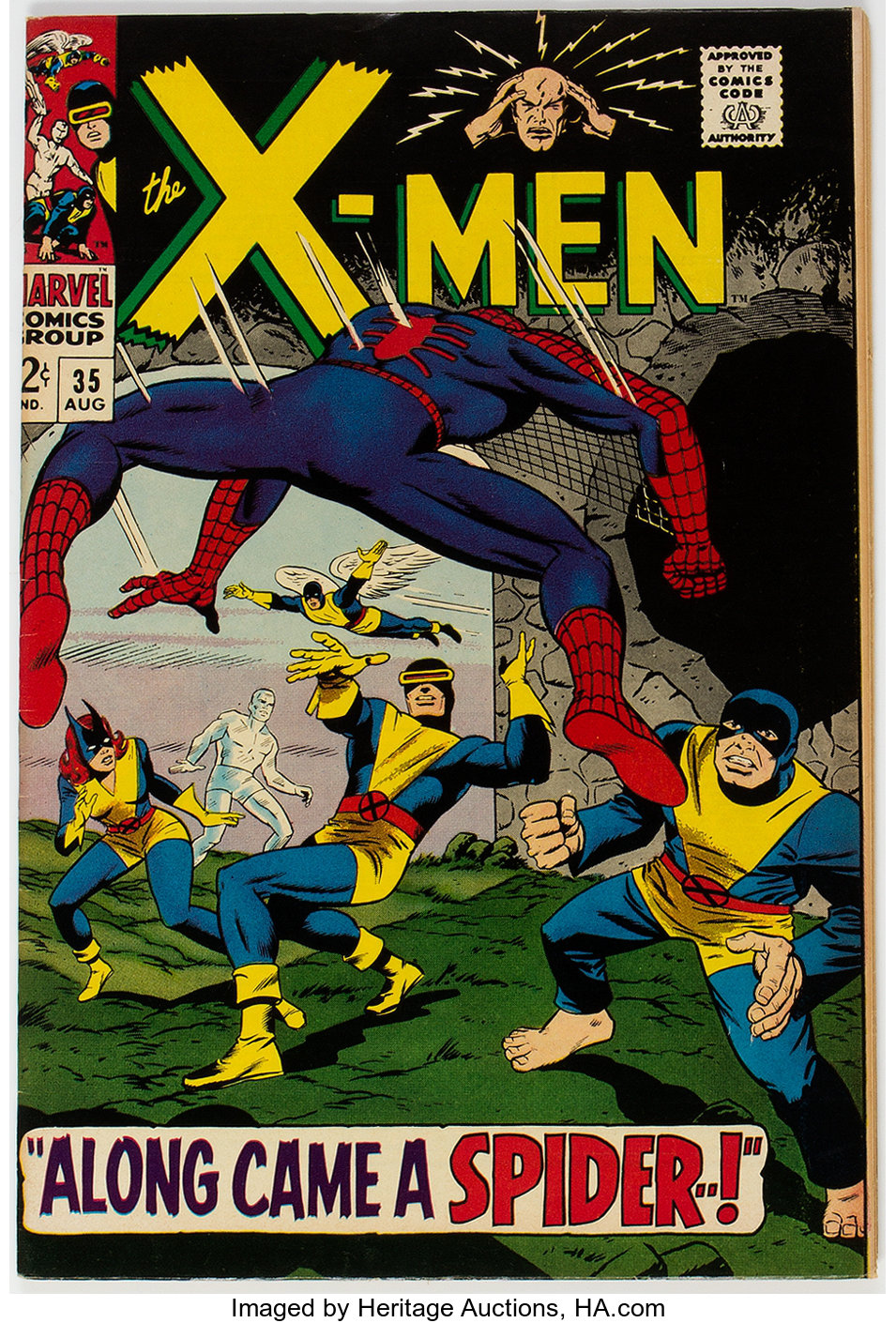 X Men 35 Marvel 1967 Condition Fn Vf Silver Age Lot Heritage Auctions