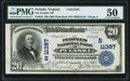 Pulaski, VA - $20 1902 Plain Back Fr. 658 The Peoples National Bank Ch. # (S)11387 PMG About Uncirculat