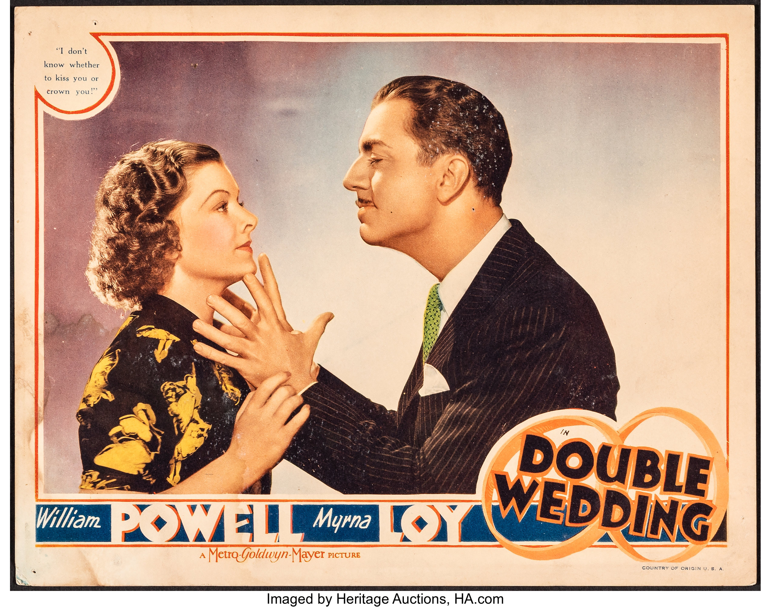 Classic Old Movie : Double Wedding 1937