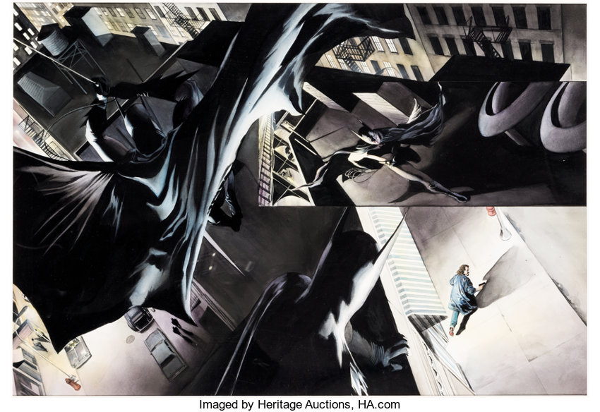 Alex Ross Batman: War on Crime #nn Double Page Spread 14-15 | Lot #94192 |  Heritage Auctions