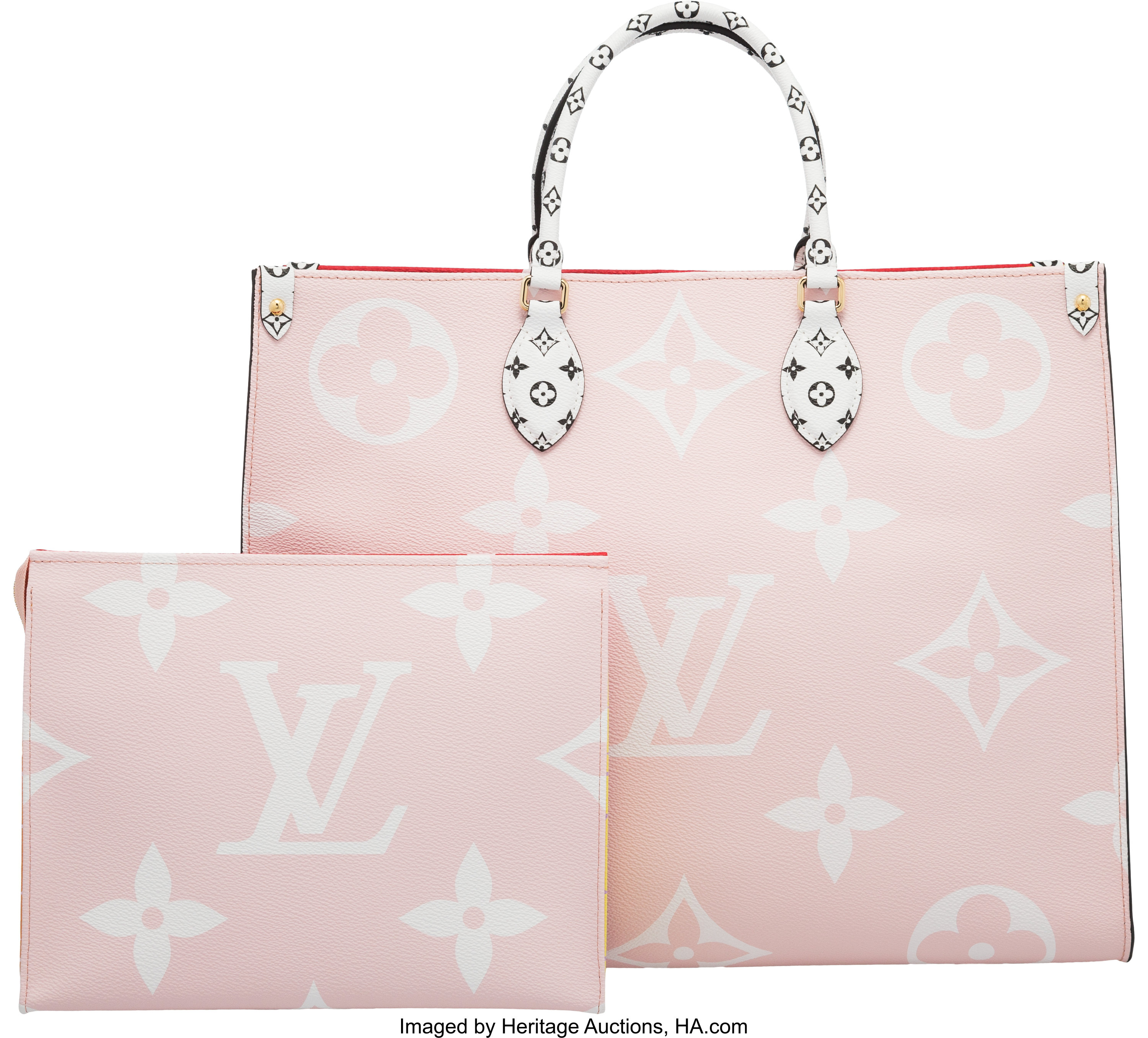 Louis Vuitton Set of Two: Limited Edition Pink & Red Giant
