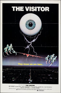 The Visitor (International Picture Show, 1980). Folded, Very Fine-. One Sheet (27" X 41"), German A1 (23"...