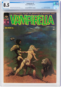 Vampirella #5 (Warren, 1970) CGC VF+ 8.5 Off-white to white pages