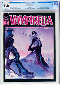 Vampirella #4 (Warren, 1970) CGC NM+ 9.6 White pages