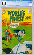 Silver Age (1956-1969):Superhero, World's Finest Comics #86 (DC, 1957) CGC VF+ 8.5 Off-white
pages....