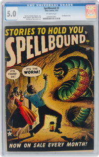 Spellbound #3 (Atlas, 1952) CGC VG/FN 5.0 Off-white pages