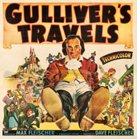 Gulliver's Travels (Paramount, 1939). Folded, Very Fine-. Six Sheet (79" X 80.25")