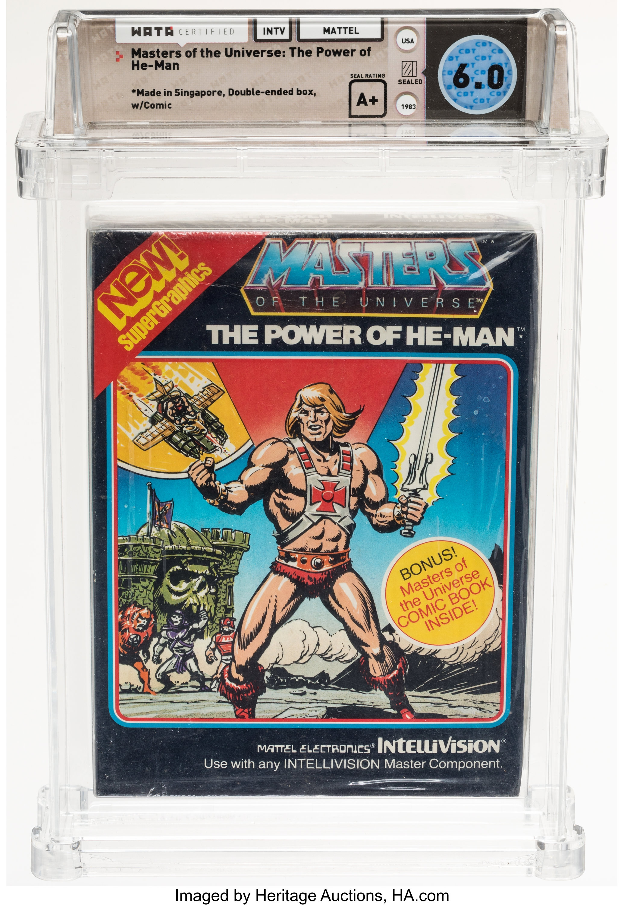 Masters of the Universe: The Power of He-Man - Wata  A+ Sealed, | Lot  #17782 | Heritage Auctions