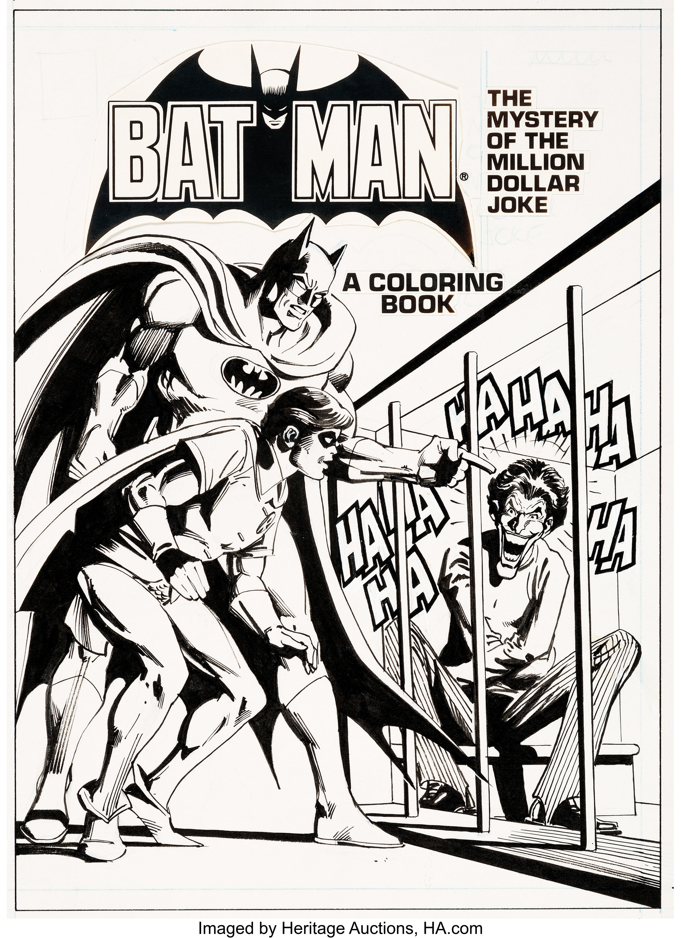 Dick Giordano (attributed) Batman: 