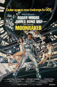 Moonraker (United Artists, 1979). Folded, Very Fine. British 16 Sheet (80" X 120"). Dan Goozee Artwork