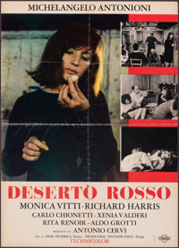 The Red Desert (Cineriz, 1964). Folded, Fine. Italian Foglio (26.5" X 36.75"). Foreign