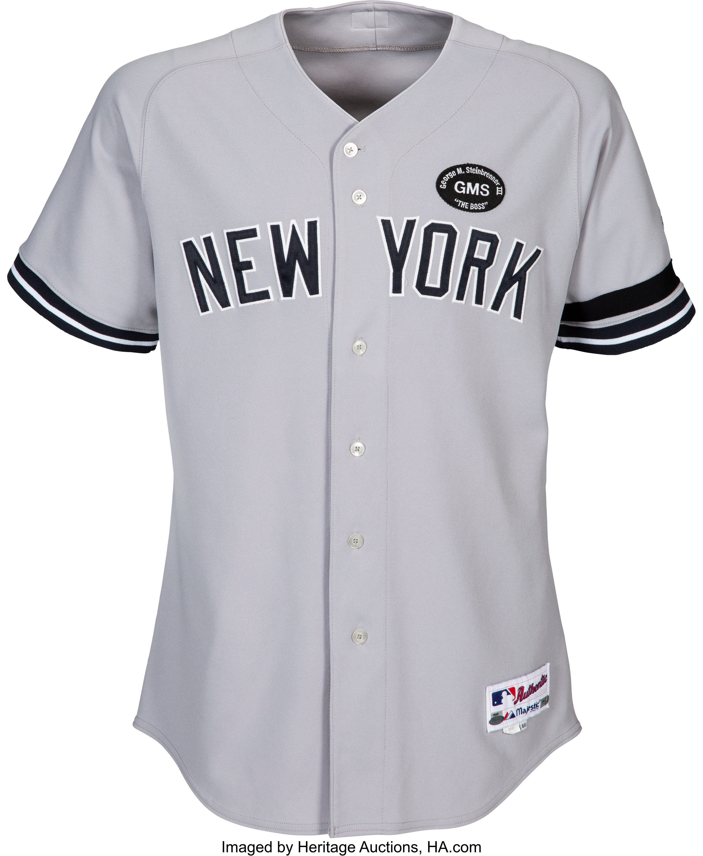 MARIANO RIVERA MAY 27, 2013, NEW YORK YANKEES GAME WORN ROAD JERSEY