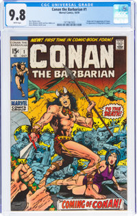 Conan the Barbarian #1 (Marvel, 1970) CGC NM/MT 9.8 White pages