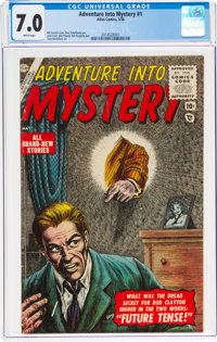 Adventure Into Mystery #1 (Atlas, 1956) CGC FN/VF 7.0 White pages