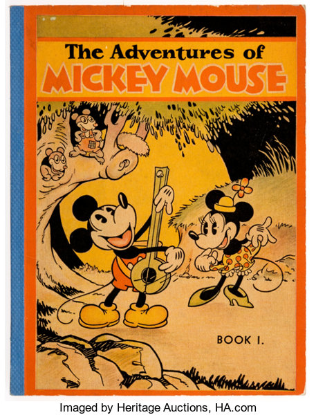 Platinum Age (1897-1937):Miscellaneous, Adventures of Mickey Mouse Book 1 (David McKay Publications, 1931) Condition: VF-....
