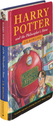 J. K. Rowling. Harry Potter and the Philosopher's Stone. [London]: Bloomsbury, [1997]. First ed