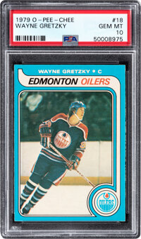 1979 O-Pee-Chee Wayne Gretzky #18 Rookie PSA Gem Mint 10--Population Two!