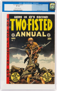 Two-Fisted Annual #2 (EC, 1953) CGC VF 8.0 Off-white to white pages