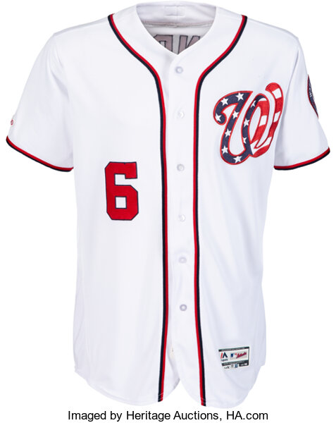 2019 Anthony Rendon Game Worn Washington Nationals Jersey - Photo