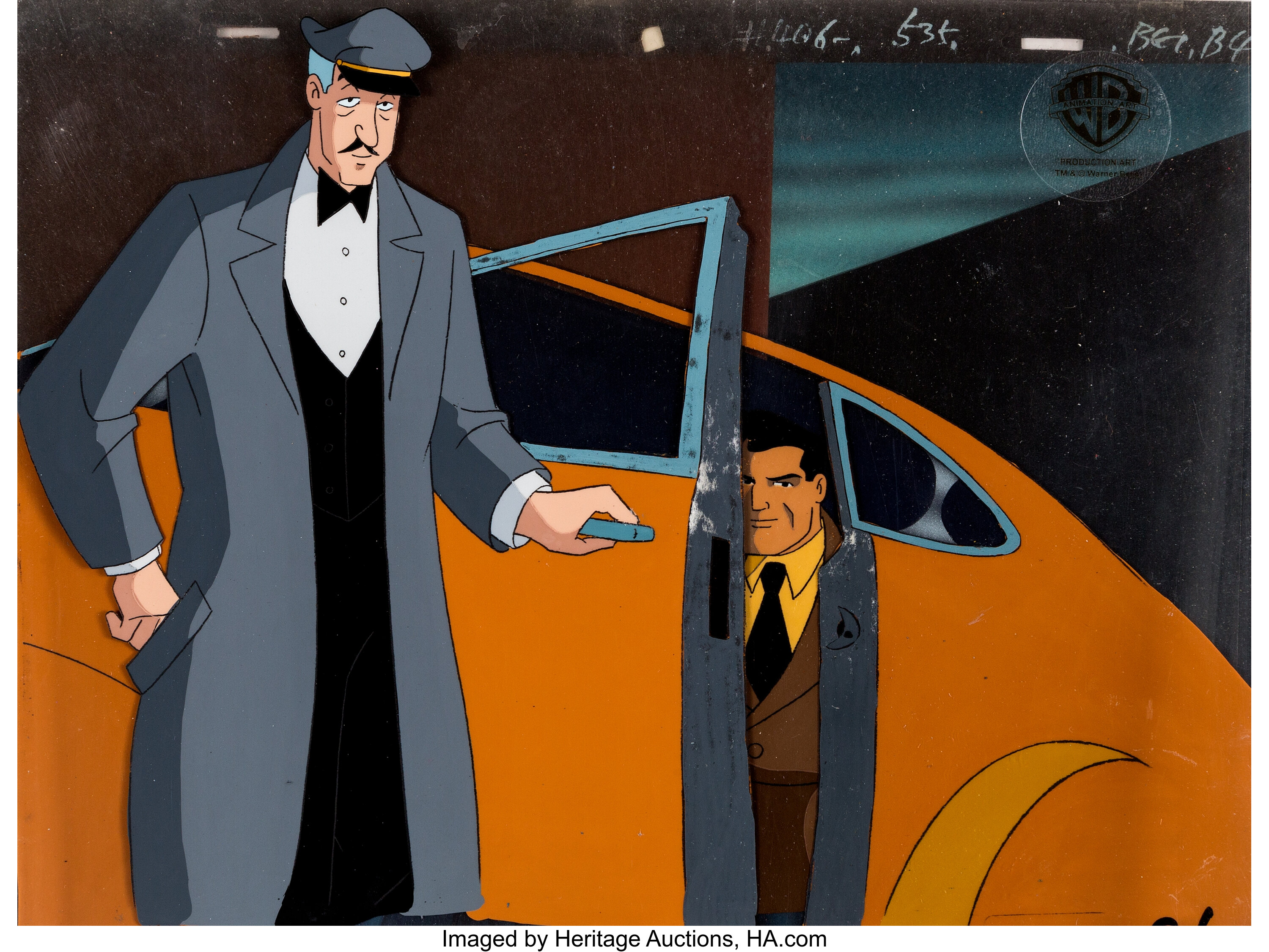 Batman: The Animated Series Alfred and Bruce Wayne Production Cel | Lot  #99257 | Heritage Auctions