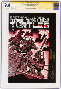 Teenage Mutant Ninja Turtles #1 Signature Series (Mirage Studios, 1984) CGC VF/NM 9.0 White pages