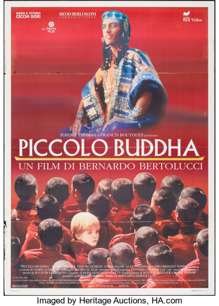 56 HQ Photos Little Buddha Movie Buy - Akg Images Bernardo Bertolucci On The Movie Set Of Little Buddha