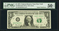 Error Notes:Gutter Folds, Gutter Fold Error Fr. 1908-B $1 1974 Federal Reserve Note. PMG
About Uncirculated 50 EPQ.. ...