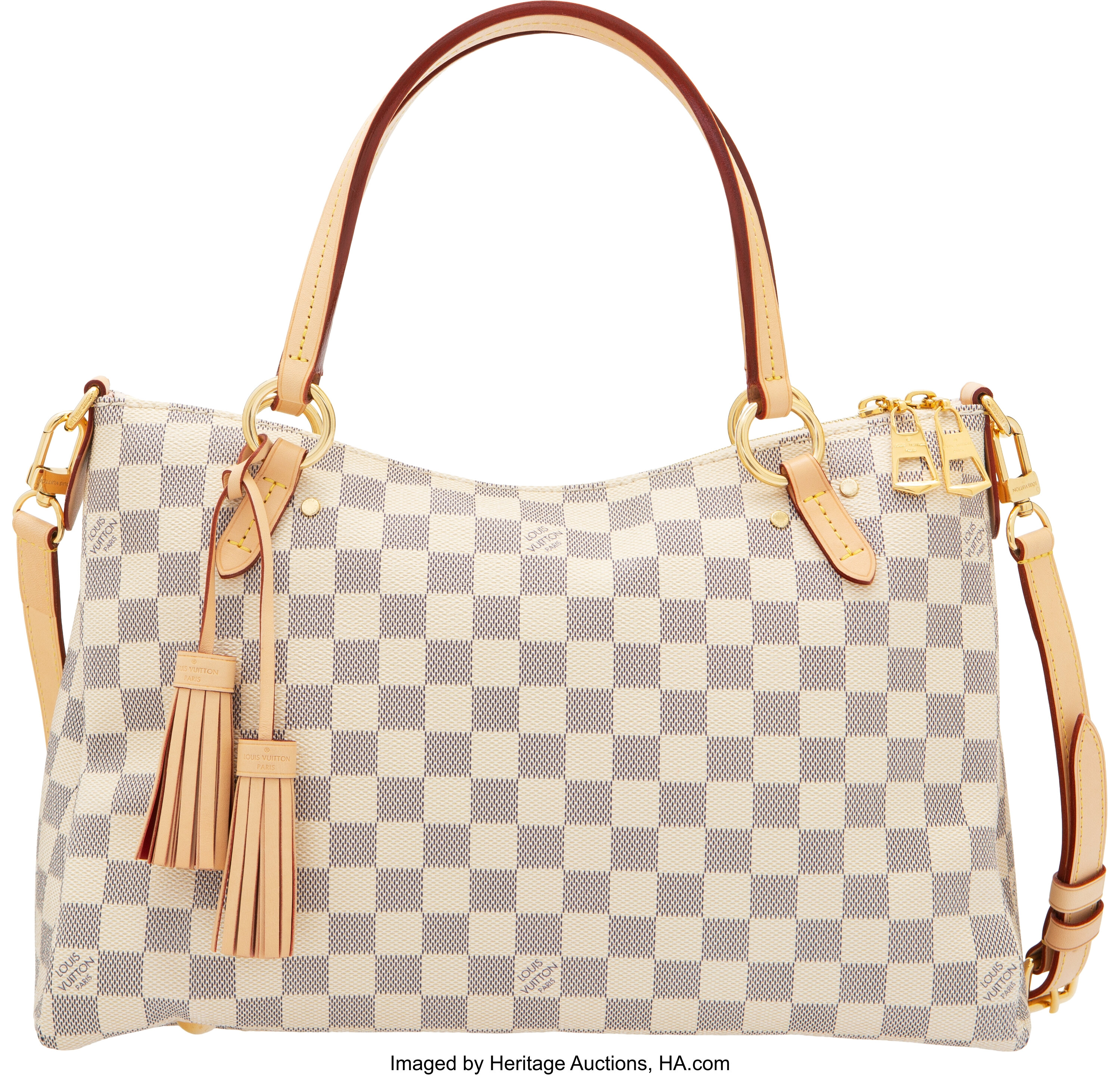 Louis Vuitton Damier Azur Coated Canvas Lymington Bag. Condition:, Lot  #15200