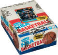 Basketball Cards:Unopened Packs/Display Boxes, 1986 Fleer Basketball Wax Box With 36 Unopened Packs. ...