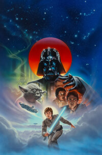 John Alvin (American, 1948-2008) Star Wars: The Empire Strikes Back, International Video Cover, 1995 (Total: 2 Items)