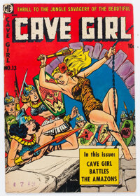 Cave Girl #13 (Magazine Enterprises, 1954) Condition: FN/VF