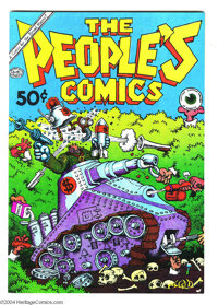 The People's Comics nn Fred Todd File Copy (Golden Gate, 1972) Condition: NM. First printing. Robert Crumb stories/art;...