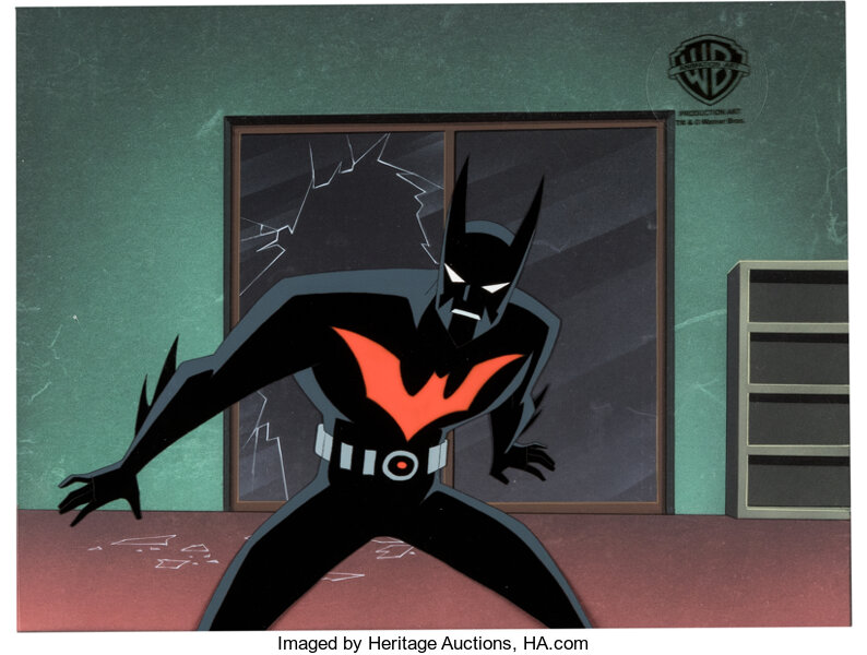 Batman Beyond Production Cel and Animation Drawing Batman: The | Lot #17105  | Heritage Auctions