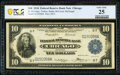 Fr. 814 $10 1918 Federal Reserve Bank Note PCGS Banknote Very Fine 25