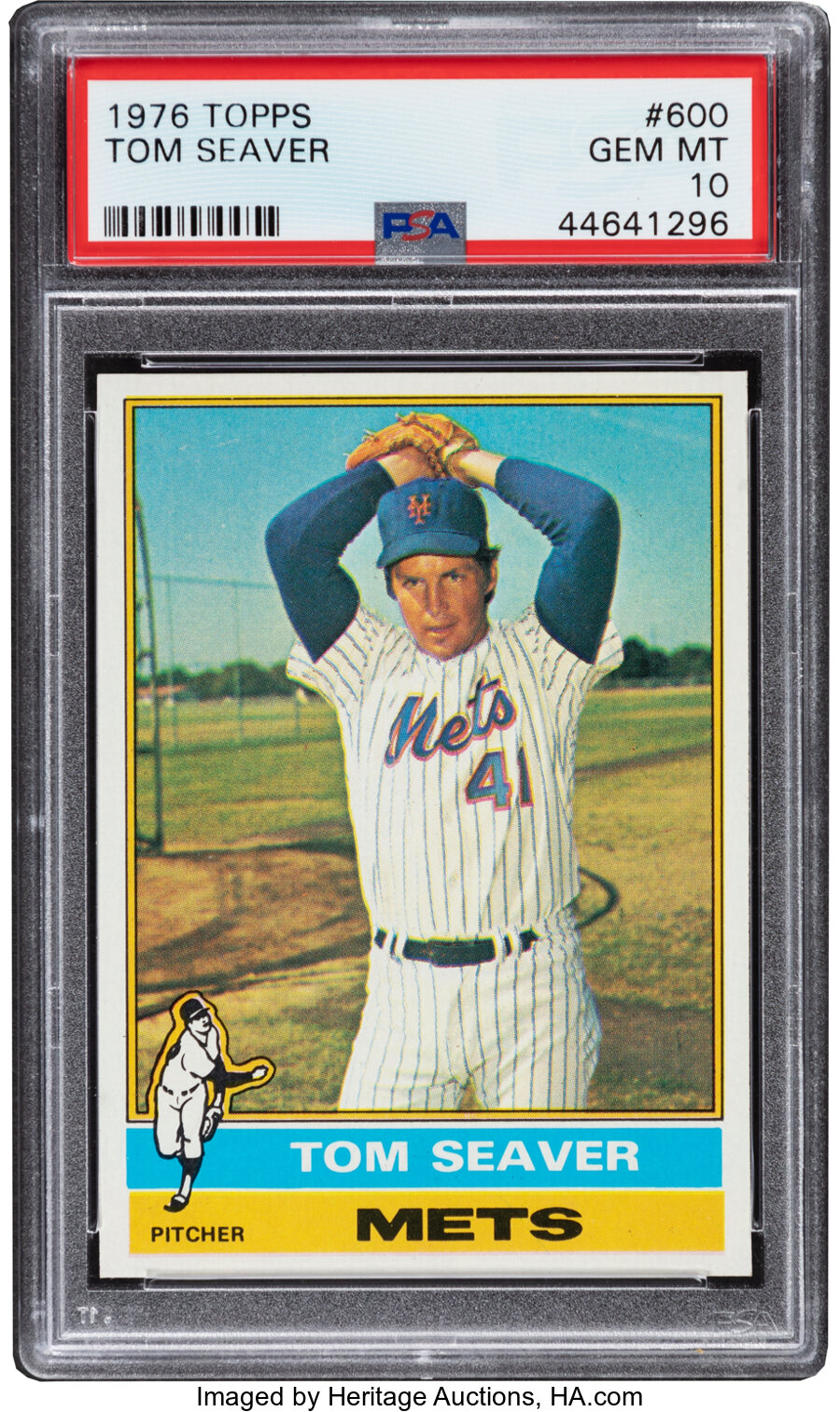 1976 Topps Tom Seaver #600 PSA Gem Mint 10