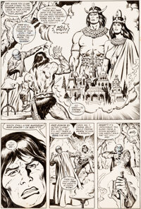 JOHN BUSCEMA AVENGERS #79 PAGE 14 (1970, CAPTAIN AMERICA AND