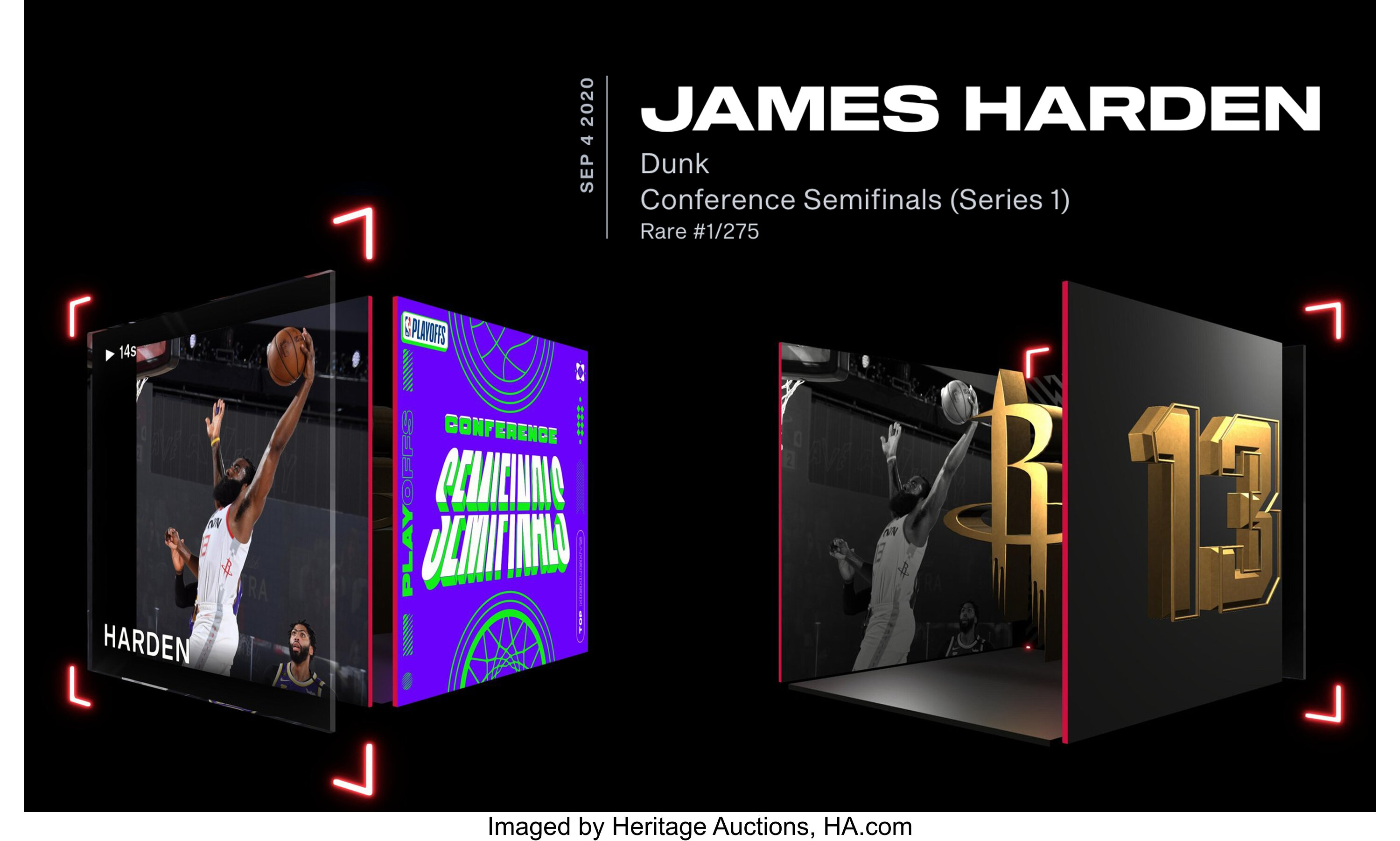 2020 James Harden NBA Top Shot (Series 1) Conference Semifinals